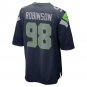 Men's Alton Robinson College Navy Seattle Seahawks Game Jersey