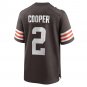 Men's Amari Cooper Brown Cleveland Browns Player Game Jersey