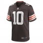 Men's Anthony Schwartz Brown Cleveland Browns Game Jersey