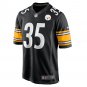 Men's Arthur Maulet Black Pittsburgh Steelers Game Jersey