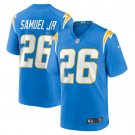 Men's Asante Samuel Jr. Powder Blue Los Angeles Chargers Game Player Jersey