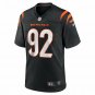 Men's B.J. Hill Black Cincinnati Bengals Game Jersey