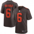 Men's Baker Mayfield Brown Cleveland Browns Alternate Game Jersey