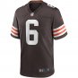 Men's Baker Mayfield Brown Cleveland Browns Game Player Jersey
