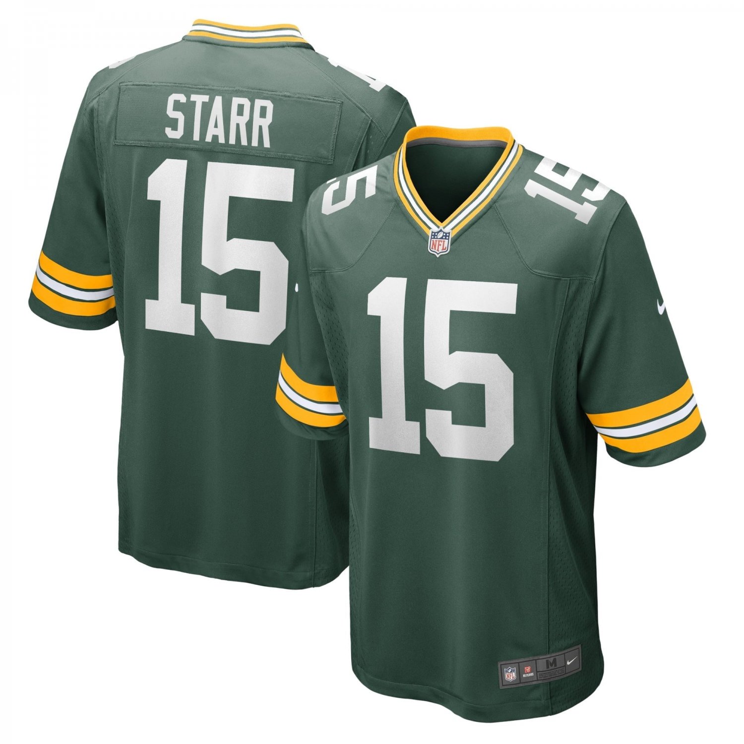 Men's Bart Starr Green Green Bay Packers Retired Player Game Jersey