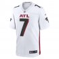 Men's Bijan Robinson White Atlanta Falcons 2023 NFL Draft First Round Pick Game Jersey