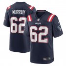 Men's Bill Murray Navy New England Patriots Game Player Jersey