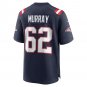 Men's Bill Murray Navy New England Patriots Game Player Jersey
