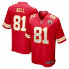 Men's Blake Bell Red Kansas City Chiefs Game Player Jersey