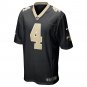 Men's Blake Gilikin Black New Orleans Saints Game Player Jersey