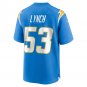 Men's Blake Lynch Powder Blue Los Angeles Chargers Game Jersey