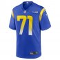 Men's Bobby Evans Royal Los Angeles Rams Game Jersey