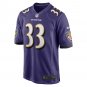 Men's BoPete Keyes Purple Baltimore Ravens Home Game Player Jersey