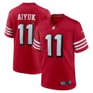 Men's Brandon Aiyuk Scarlet San Francisco 49ers Alternate Game Jersey