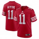 Men's Brandon Aiyuk Scarlet San Francisco 49ers Team Player Game Jersey