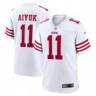 Men's Brandon Aiyuk White San Francisco 49ers Player Game Jersey