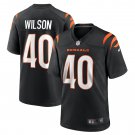 Men's Brandon Wilson Black Cincinnati Bengals Game Jersey