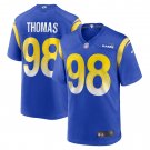 Men's Brayden Thomas Royal Los Angeles Rams Game Player Jersey