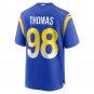 Men's Brayden Thomas Royal Los Angeles Rams Game Player Jersey