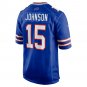 Men's Braydon Johnson Royal Buffalo Bills Team Game Jersey