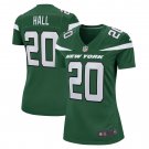 Men's Breece Hall Green New York Jets Player Game Jersey