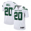 Men's Breece Hall White New York Jets Away Game Player Jersey