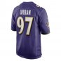 Men's Brent Urban Purple Baltimore Ravens Game Player Jersey