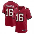 Men's Breshad Perriman Red Tampa Bay Buccaneers Game Player Jersey