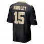 Men's Brett Hundley Black New Orleans Saints Game Player Jersey