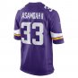 Men's Brian Asamoah Purple Minnesota Vikings Player Game Jersey