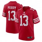 Men's Brock Purdy Scarlet San Francisco 49ers Game Player Jersey