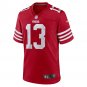 Men's Brock Purdy Scarlet San Francisco 49ers Game Player Jersey