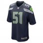 Men's Bruce Irvin College Navy Seattle Seahawks Game Jersey