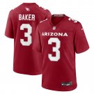 Men's Budda Baker Cardinal Arizona Cardinals Game Player Jersey
