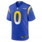 Men's Byron Young Royal Los Angeles Rams Home Game Jersey