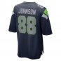 Men's Cade Johnson College Navy Seattle Seahawks Game Jersey