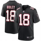 Men's Calvin Ridley Black Atlanta Falcons Throwback Game Jersey