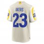 Men's Cam Akers Bone Los Angeles Rams Game Jersey