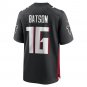 Men's Cameron Batson Black Atlanta Falcons Game Player Jersey