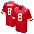 Men's Carlos Dunlap Red Kansas City Chiefs Home Game Player Jersey