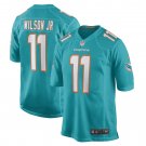 Men's Cedrick Wilson Jr. Aqua Miami Dolphins Game Player Jersey