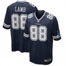 Men's CeeDee Lamb Navy Dallas Cowboys Game Jersey