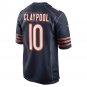 Men's Chase Claypool Navy Chicago Bears Game Player Jersey
