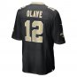 Men's Chris Olave Black New Orleans Saints Player Game Jersey