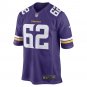 Men's Chris Reed Purple Minnesota Vikings Game Player Jersey