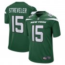 Men's Chris Streveler Gotham Green New York Jets Game Player Jersey