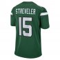Men's Chris Streveler Gotham Green New York Jets Game Player Jersey