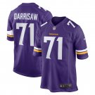 Men's Christian Darrisaw Purple Minnesota Vikings Game Jersey
