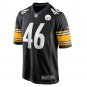 Men's Christian Kuntz Black Pittsburgh Steelers Game Jersey