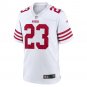 Men's Christian McCaffrey White San Francisco 49ers Game Player Jersey